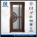 PVC-Bathroom-Door-Price with Glass Room Office Interior Door